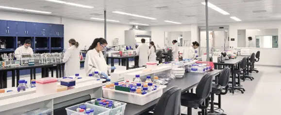 Resolian bioanalytical lab interior, Malvern, Pennsylvania
