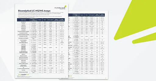 Bioanalytical Assays