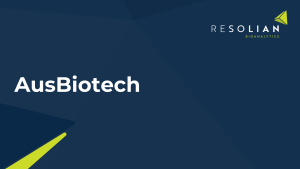 Resolian exhibits at Ausbiotech