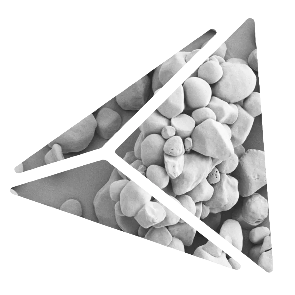 Tetrahedron photo SEM