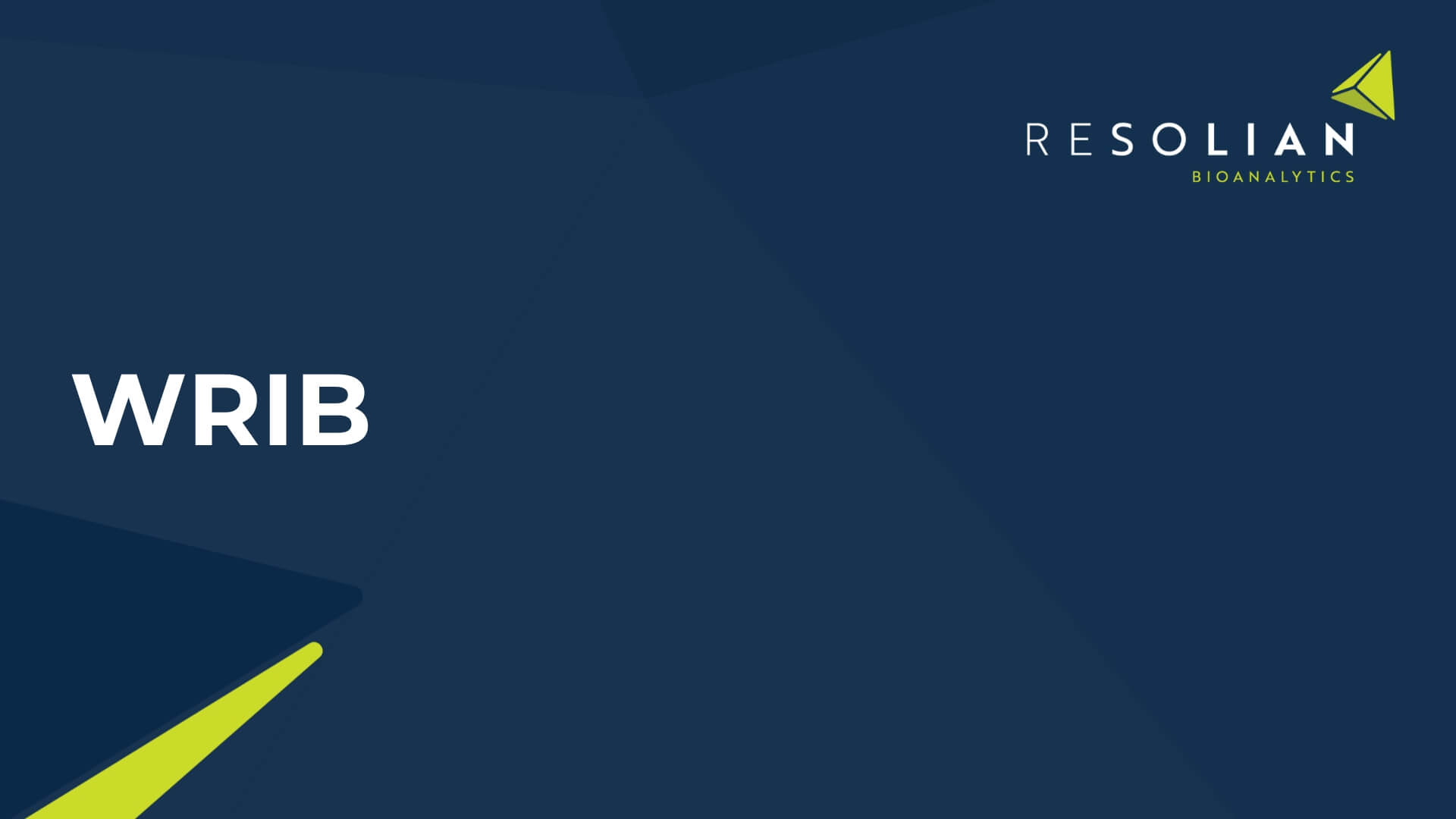 Resolian exhibit at WRIB