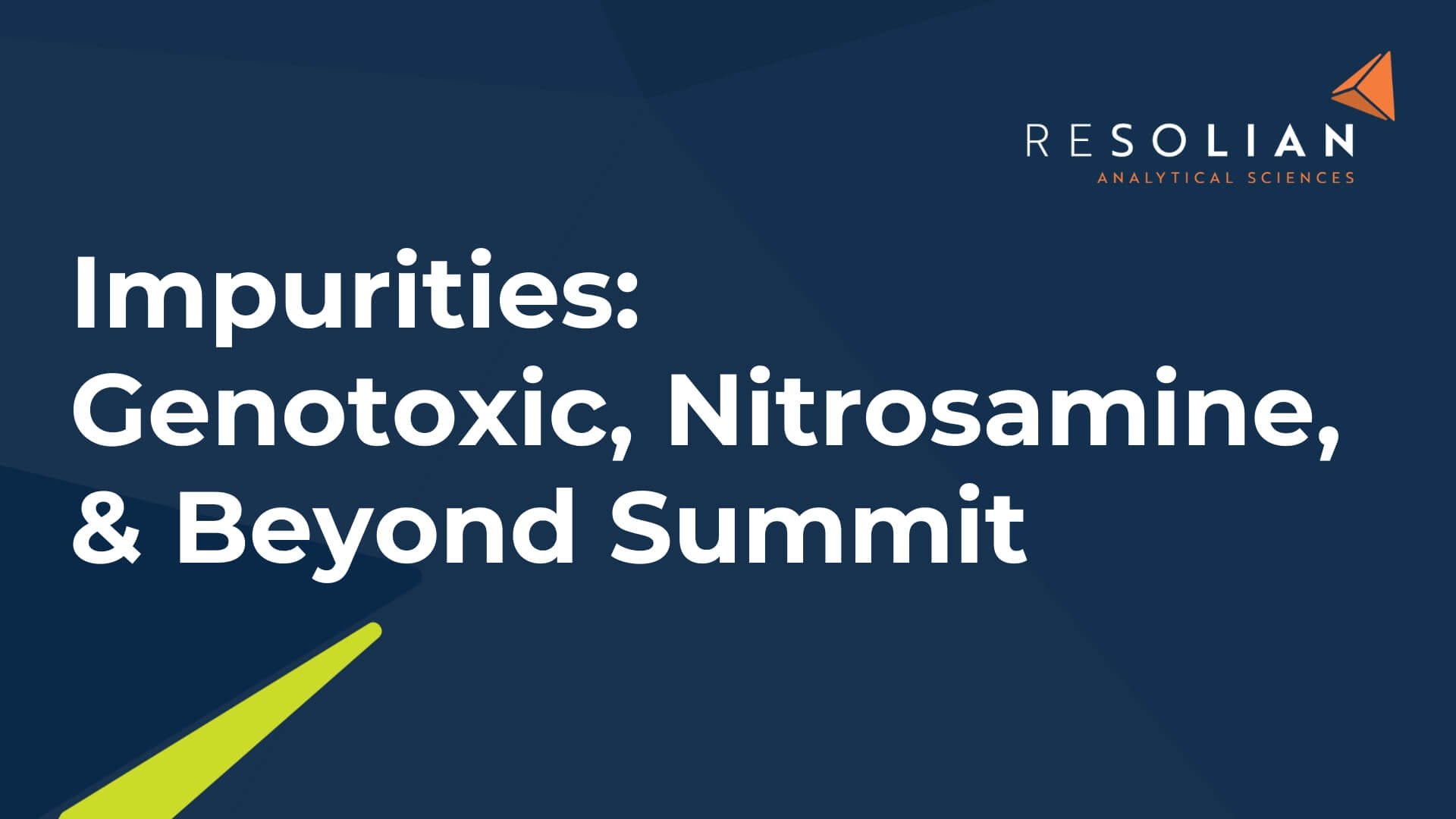 Resolian at Impurities Summit