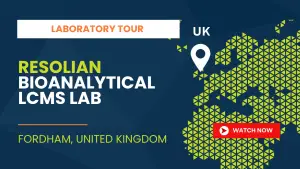 Resolian Bioanalytics Fordham, UK LCMS Lab Tour