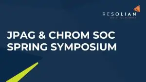 Resolian at JPAG - Joint Pharmaceutical Analysis Group