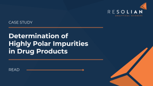 Determination of Highly Polar Impurities in Drug Products
