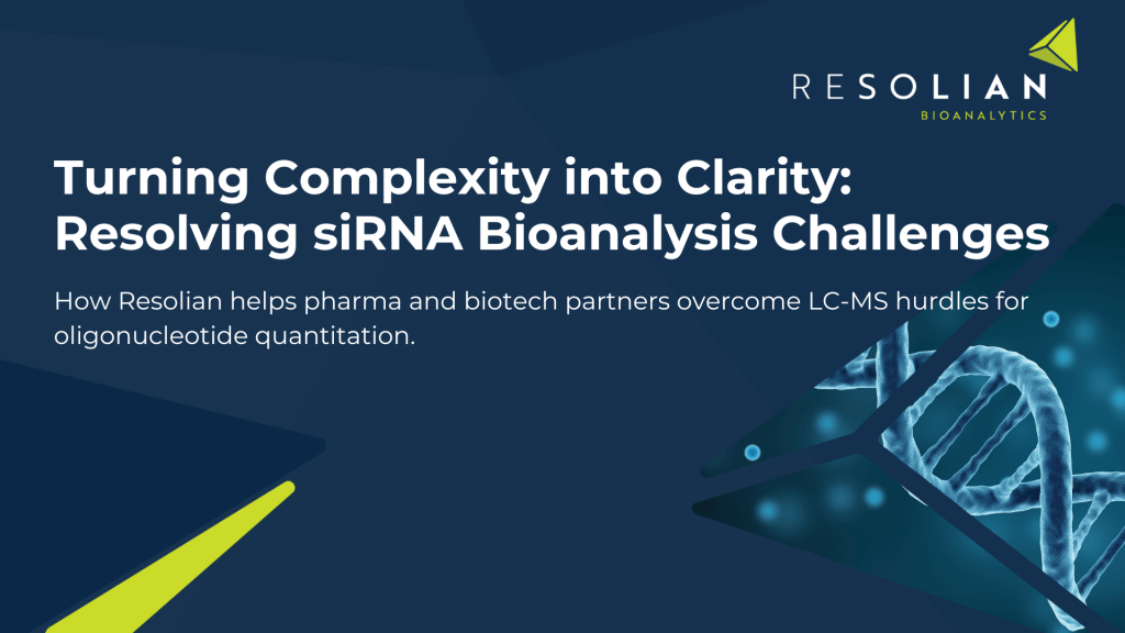 Overcoming Bioanalytical Challenges in siRNA Oligonucleotide Quantitation by LC-MS