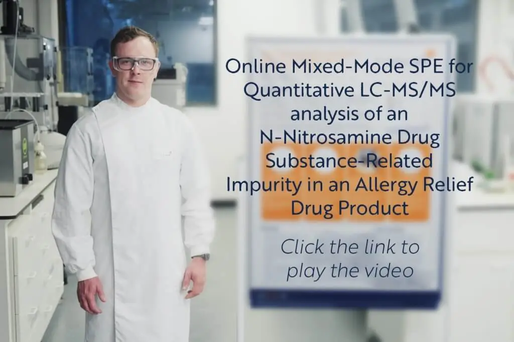 Online SPE for Ultra-Trace Nitrosamine Quantification | Resolian