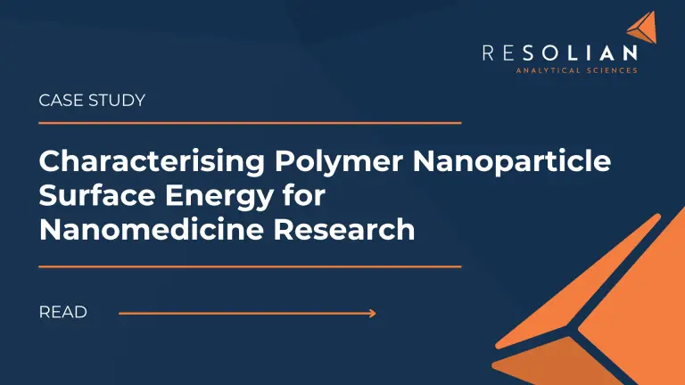 Characterising Polymer Nanoparticle Surface Energy for Nanomedicine Research