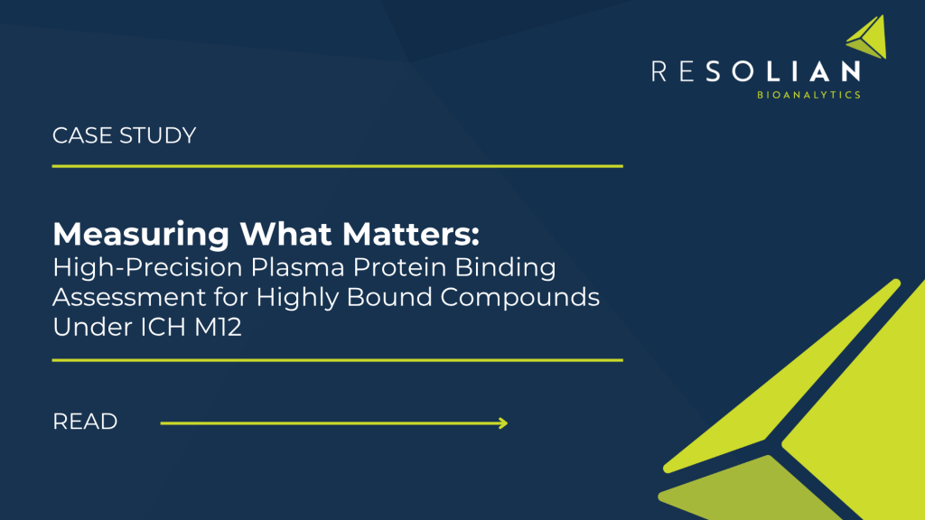Plasma Protein Binding Assessment for Highly Protein-Bound Compounds | ICH M12 | Resolian