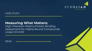 Plasma Protein Binding Assessment for Highly Protein-Bound Compounds | ICH M12 | Resolian