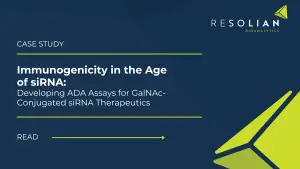 ADA Assay Development for GalNAc-siRNA Therapeutics | MSD and Gyrolab Platform Comparison | Resolian